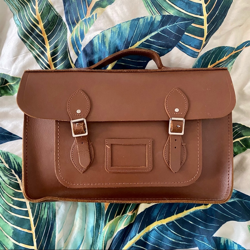 CAMBRIDGE SATCHEL CO LEATHER BACKPACK 💻